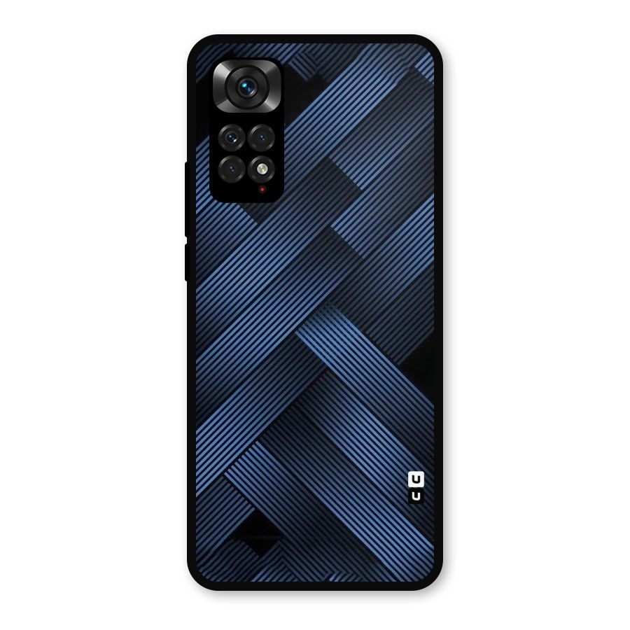Ribbon Stripes Metal Back Case for Redmi Note 11