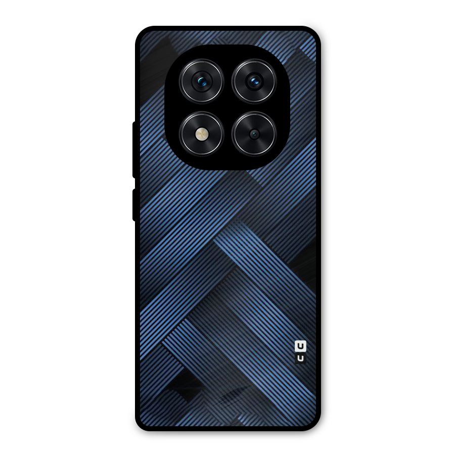 Ribbon Stripes Metal Back Case for Redmi Note 14 Pro 5G