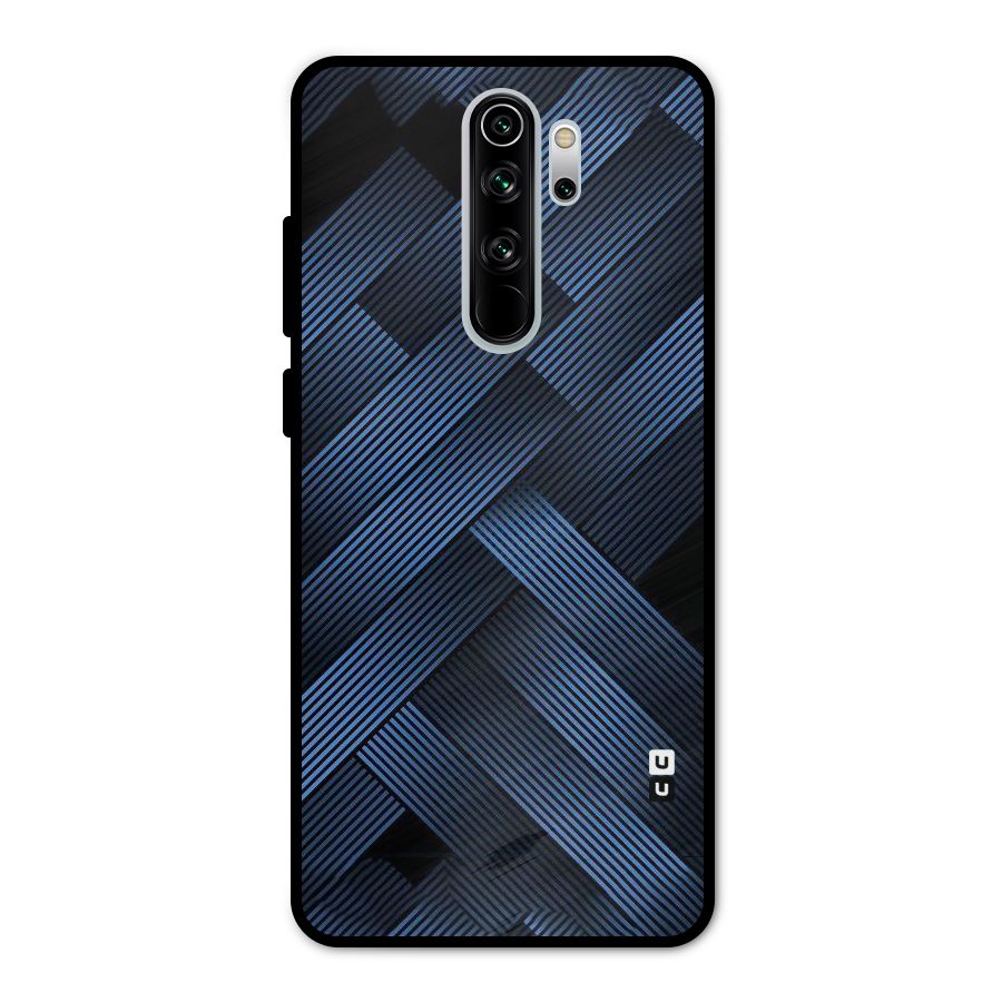Ribbon Stripes Metal Back Case for Redmi Note 8 Pro