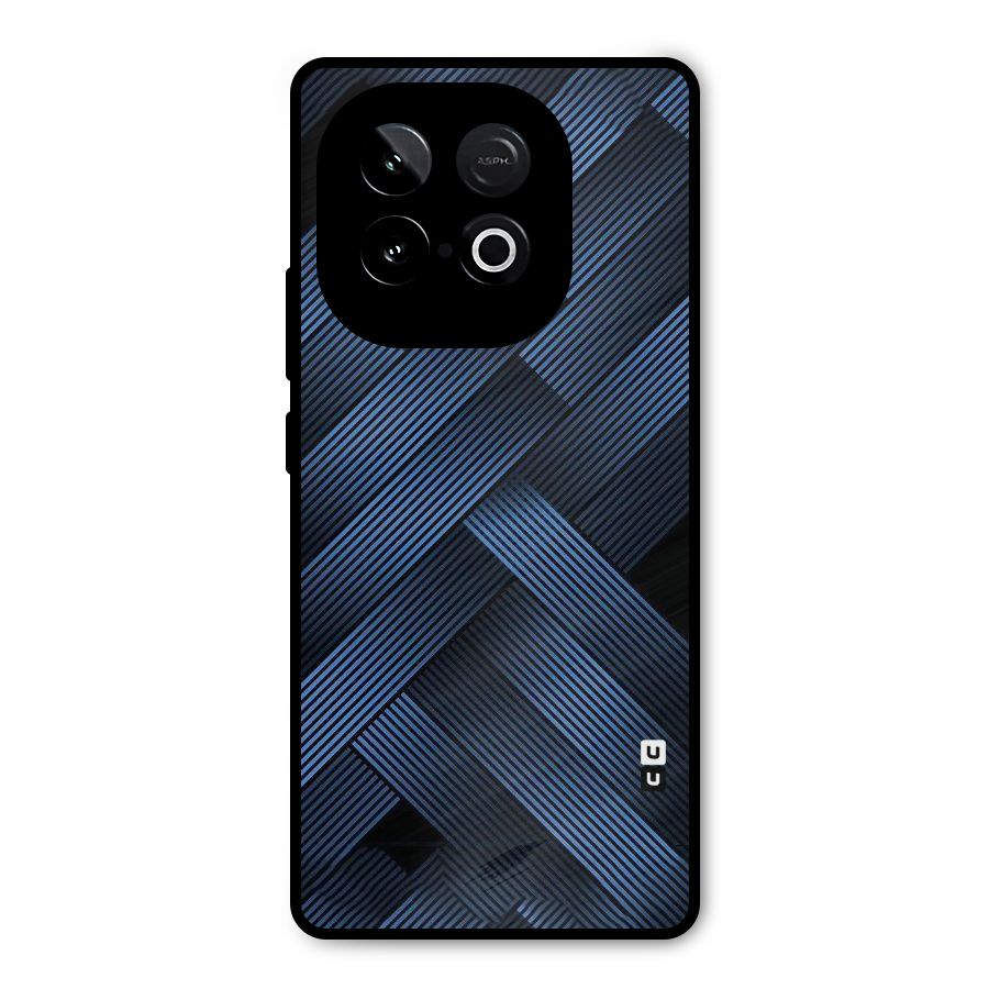 Ribbon Stripes Metal Back Case for iQOO Neo 10