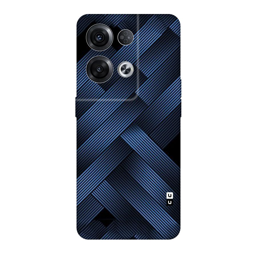 Ribbon Stripes Original Polycarbonate Back Case for Oppo Reno8 Pro 5G