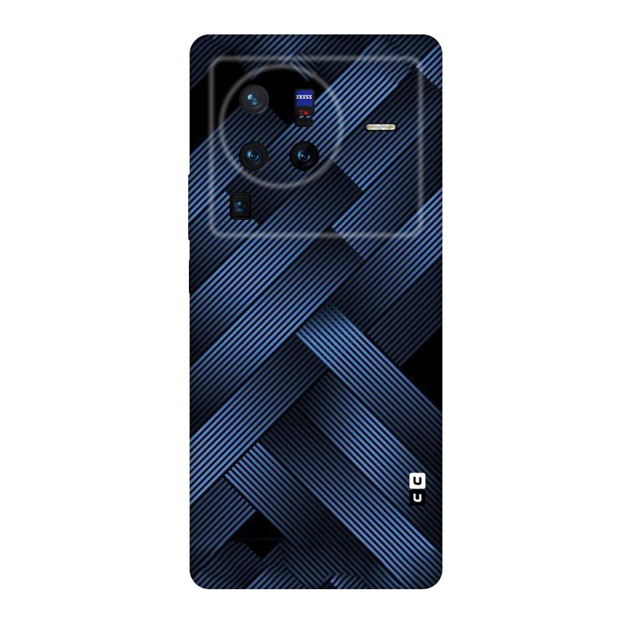Ribbon Stripes Original Polycarbonate Back Case for Vivo X80