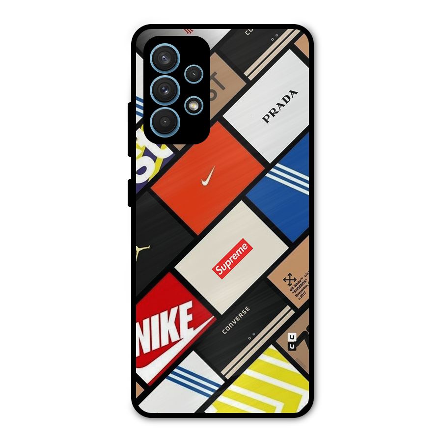 Rich Boxes Metal Back Case for Galaxy A32