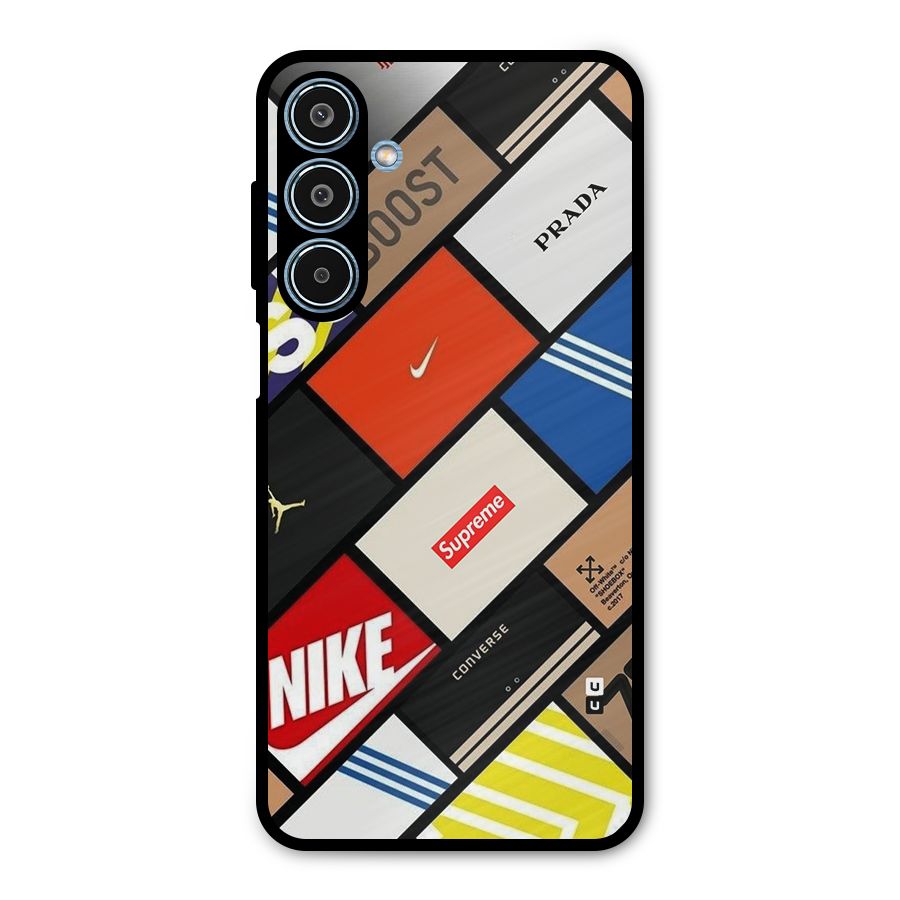 Rich Boxes Metal Back Case for Galaxy M35