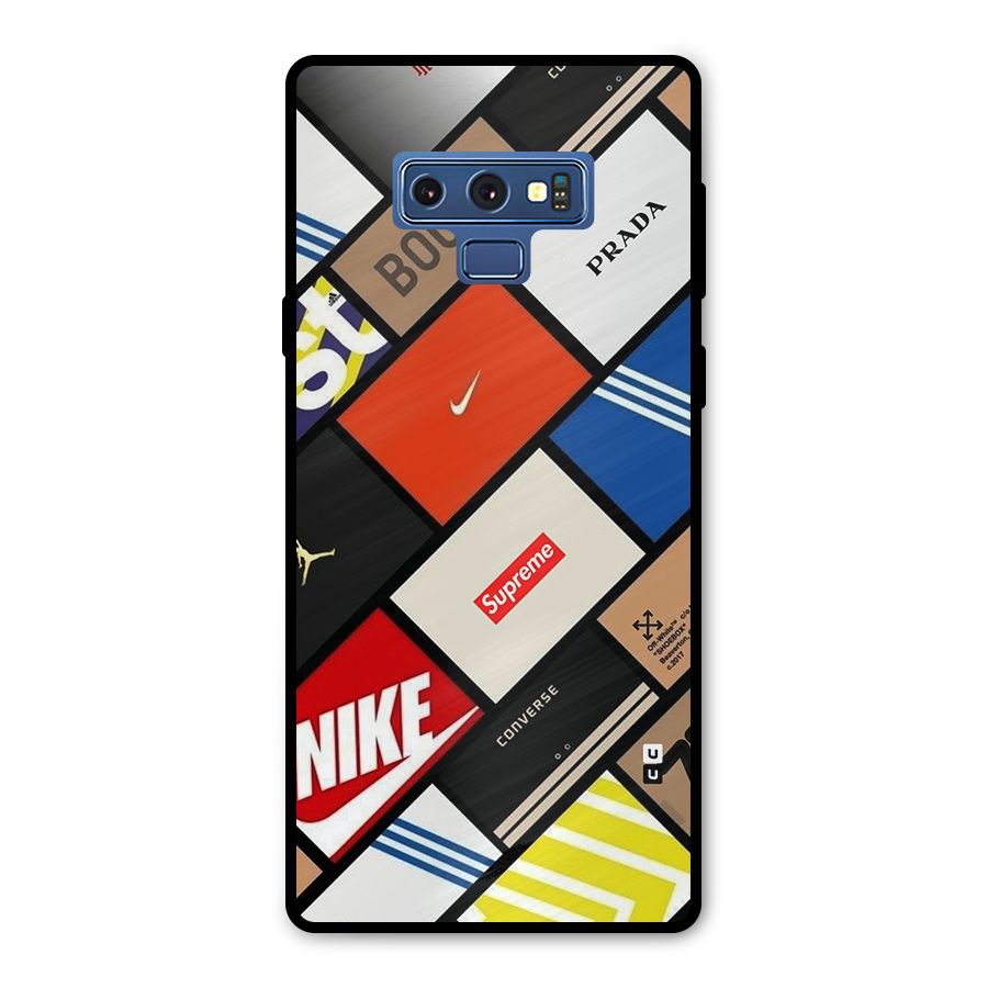 Rich Boxes Metal Back Case for Galaxy Note 9