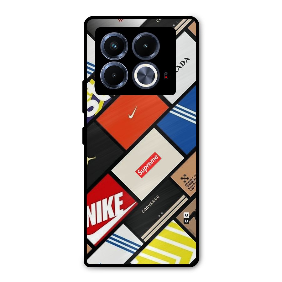Rich Boxes Metal Back Case for Infinix Note 40 5G