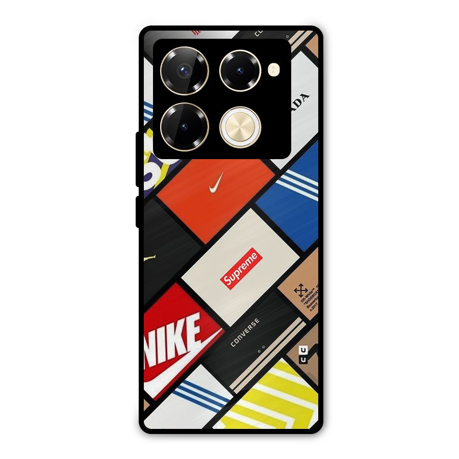 Rich Boxes Metal Back Case for Infinix Note 40 Pro Plus