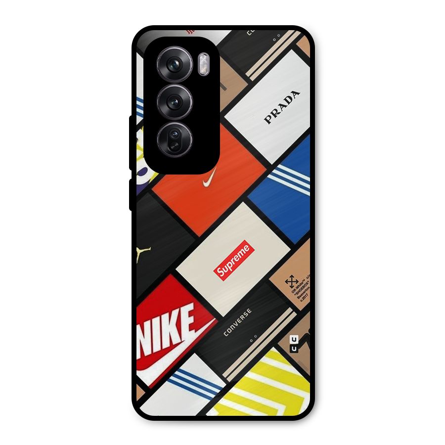 Rich Boxes Metal Back Case for Oppo Reno12 Pro