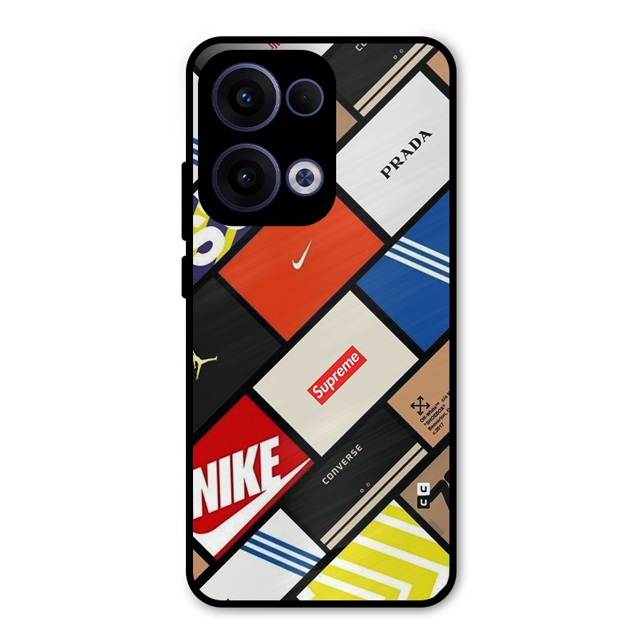 Rich Boxes Metal Back Case for Oppo Reno13