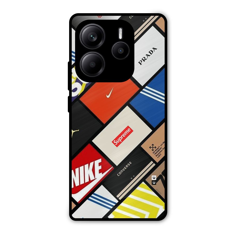 Rich Boxes Metal Back Case for Redmi Note 14 5G