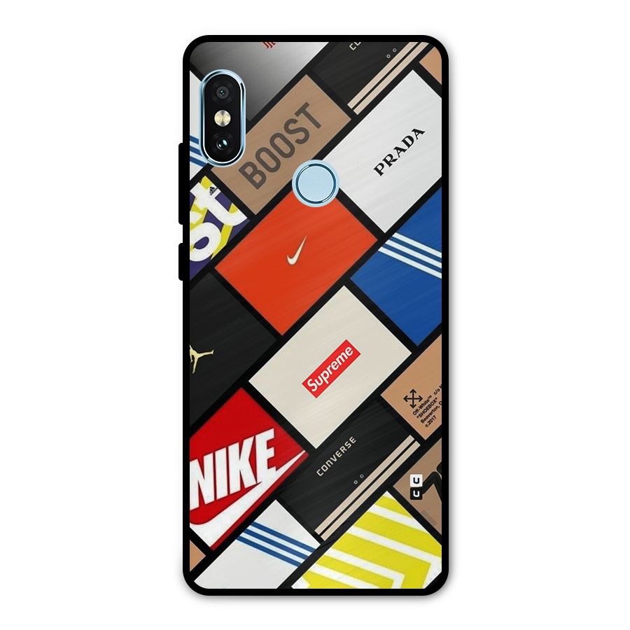 Rich Boxes Metal Back Case for Redmi Note 5 Pro