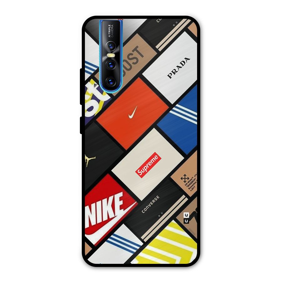 Rich Boxes Metal Back Case for Vivo V15 Pro