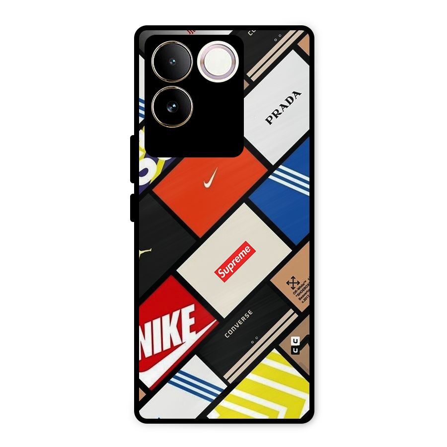 Rich Boxes Metal Back Case for iQOO Z7 Pro