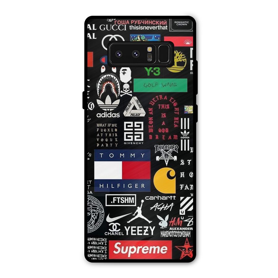 Rich Class Metal Back Case for Galaxy Note 8