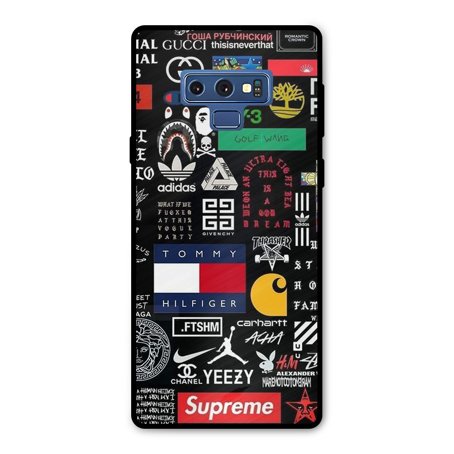 Rich Class Metal Back Case for Galaxy Note 9