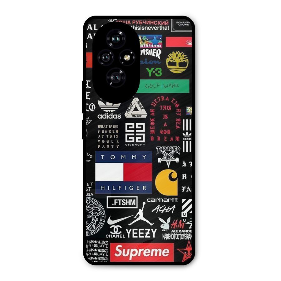 Rich Class Metal Back Case for Honor 200