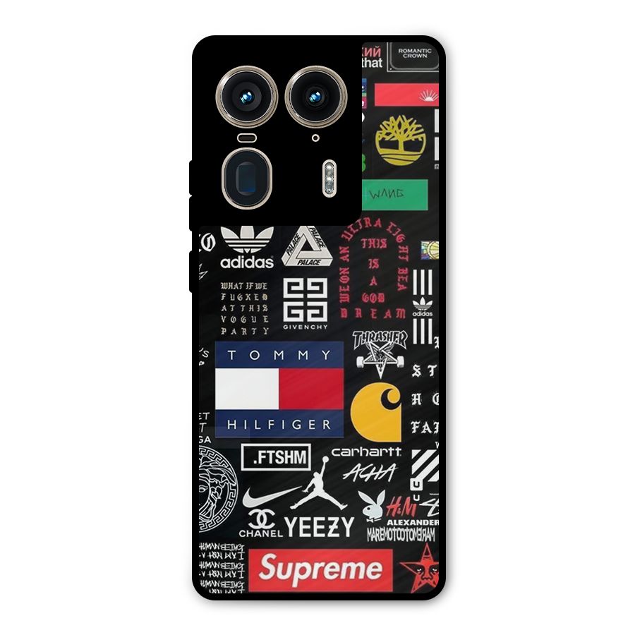 Rich Class Metal Back Case for Motorola Edge 50 Ultra