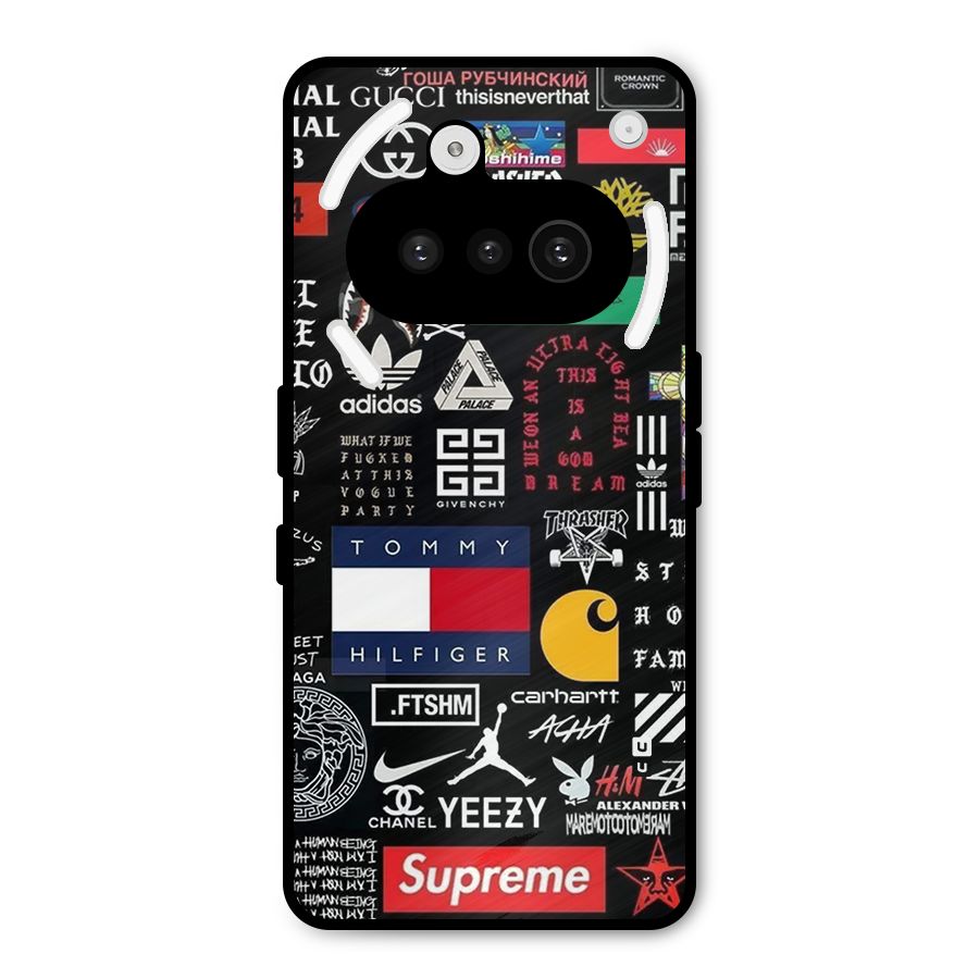 Rich Class Metal Back Case for Nothing Phone 3a