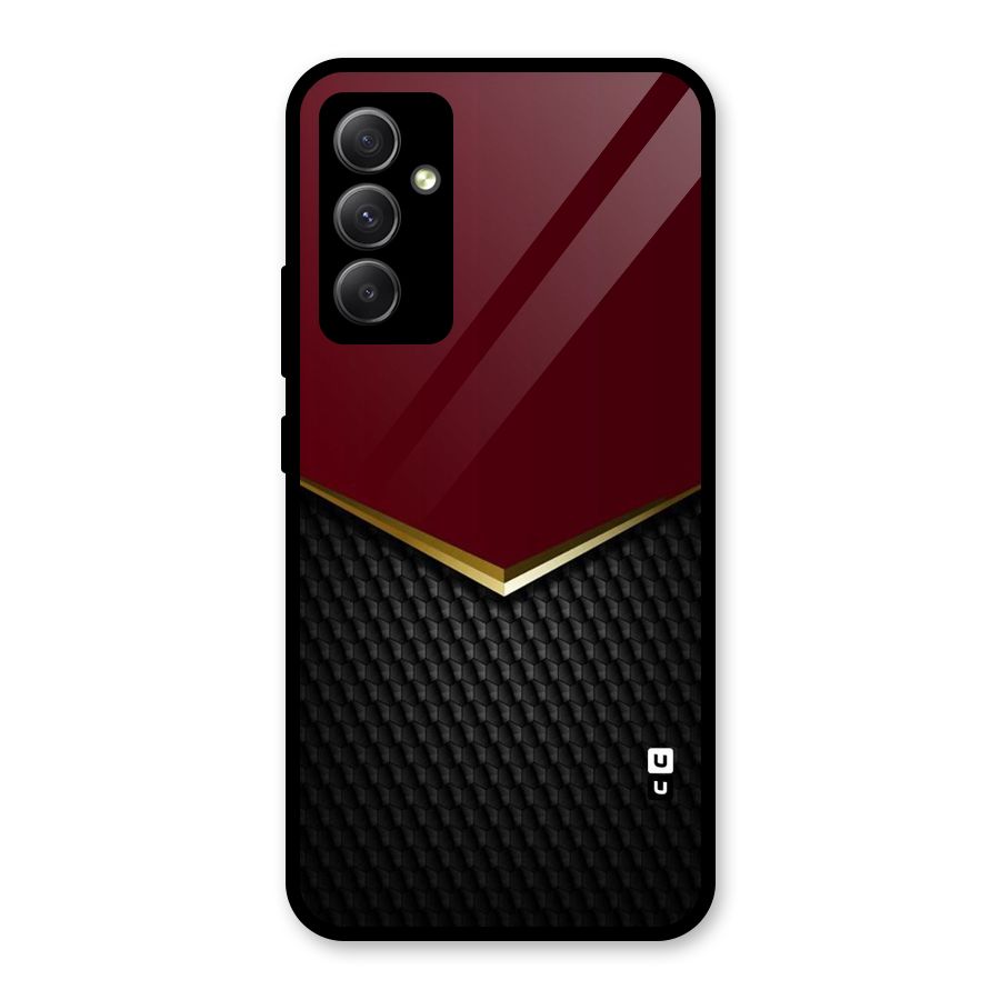 Rich Design Glass Back Case for Galaxy A34