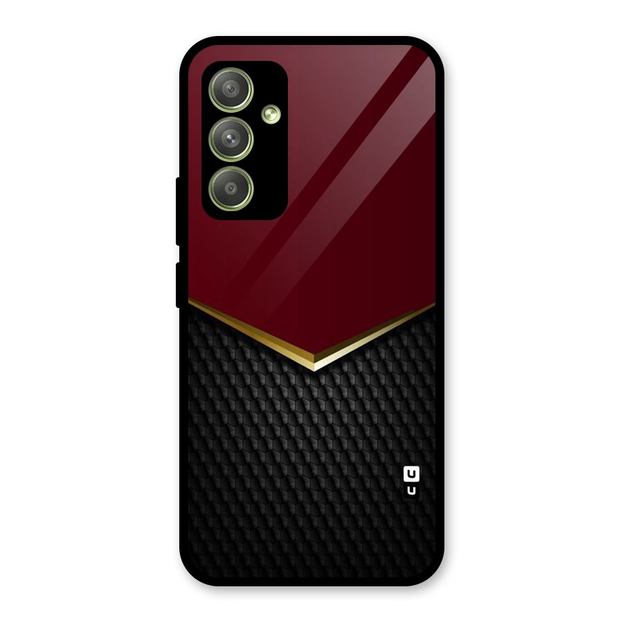 Rich Design Glass Back Case for Galaxy A54