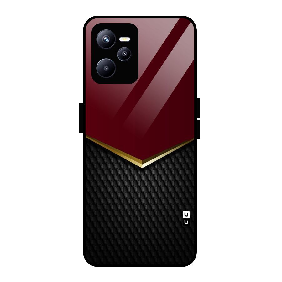 Rich Design Glass Back Case for Realme C35