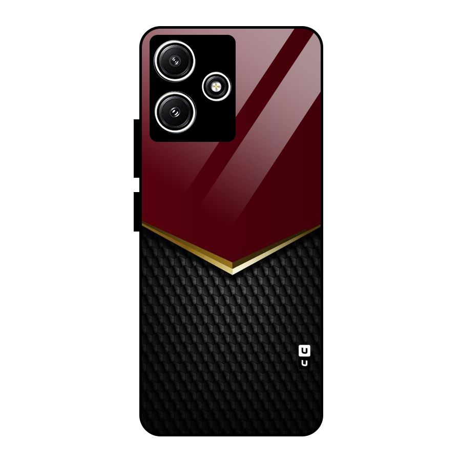 Rich Design Glass Back Case for Redmi 12 5G