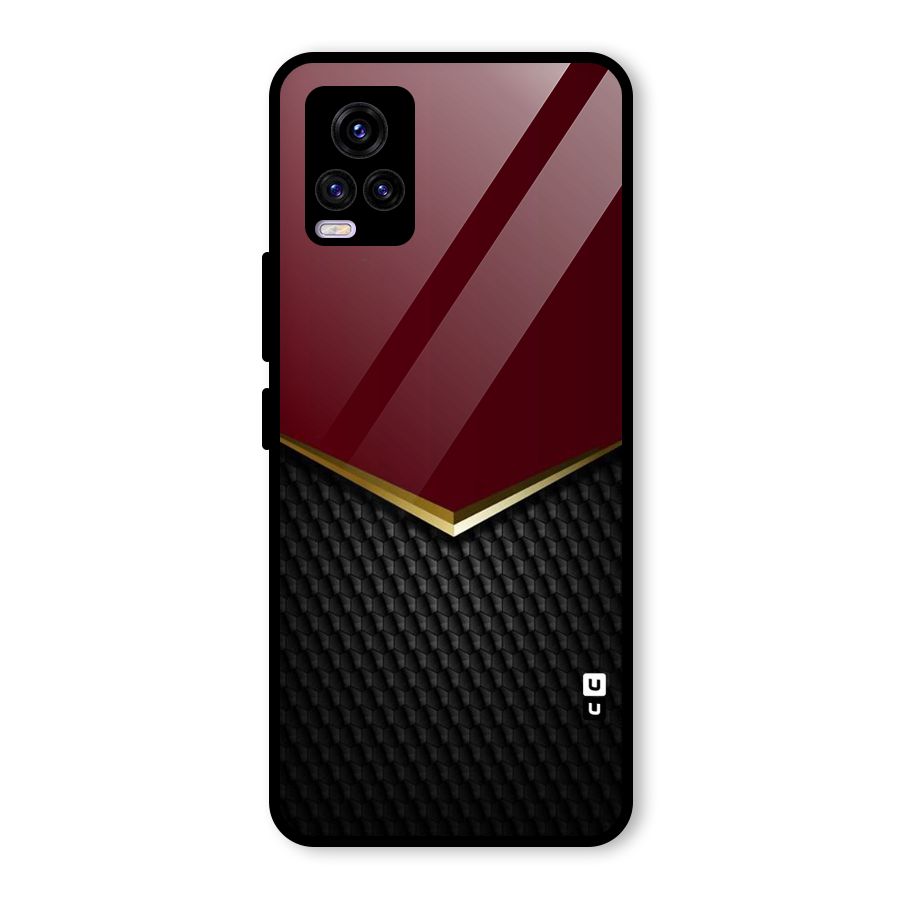Rich Design Glass Back Case for Vivo V20 2021
