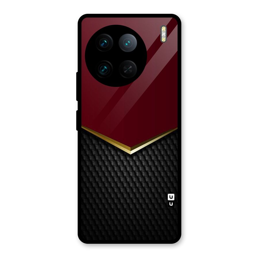 Rich Design Glass Back Case for Vivo X90 Pro