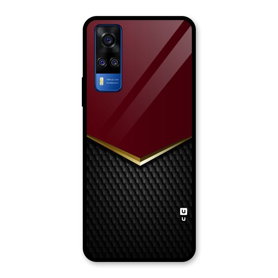 Rich Design Glass Back Case for Vivo Y31