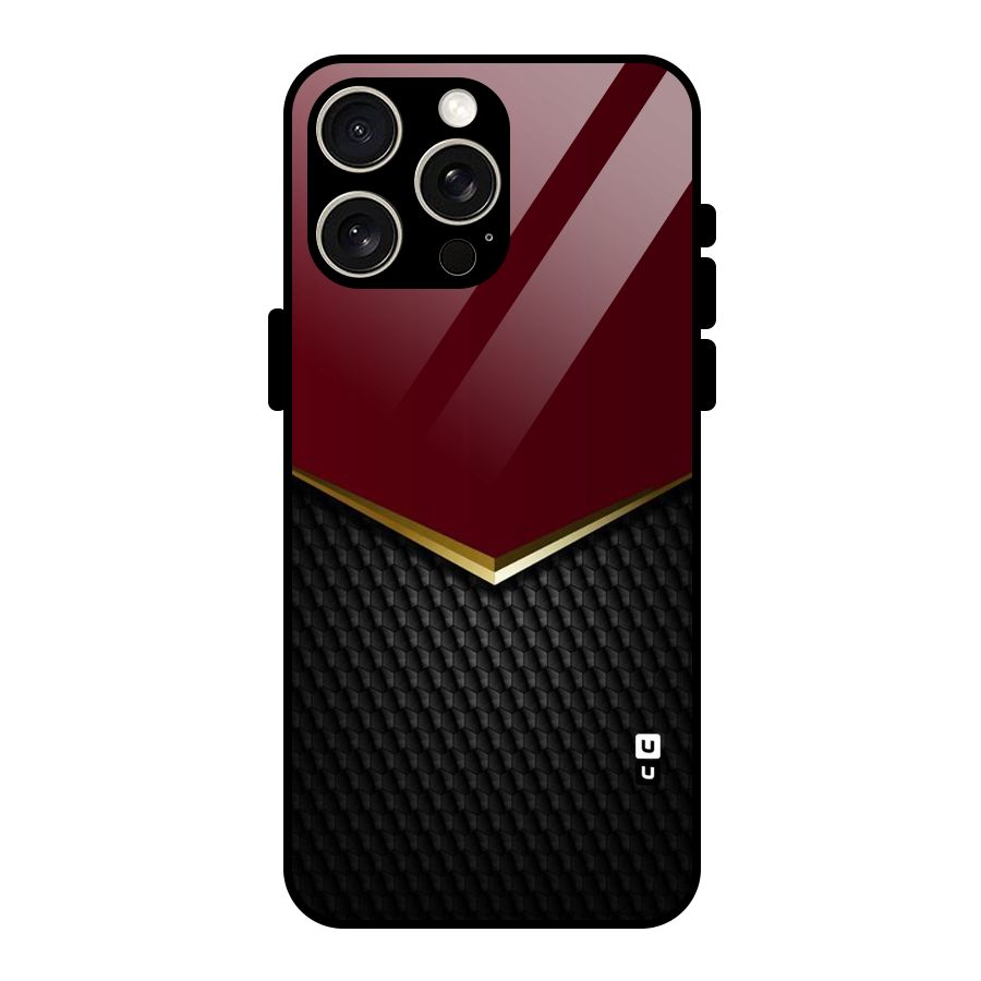 Rich Design Glass Back Case for iPhone 15 Pro Max