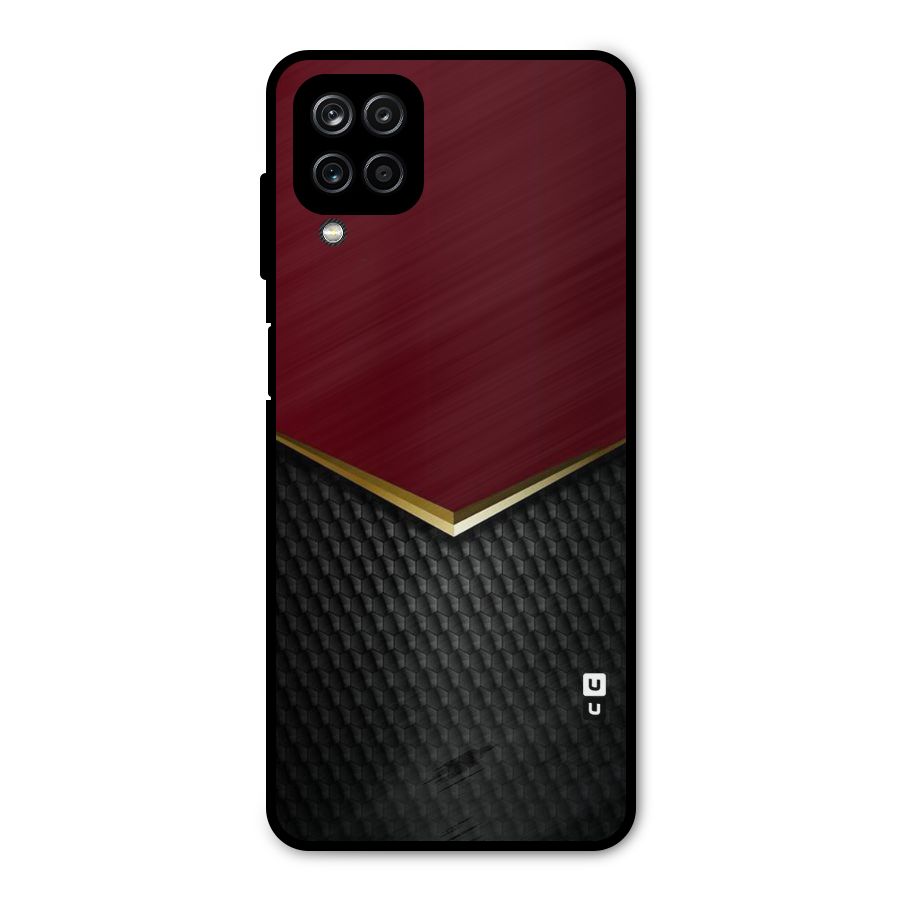 Rich Design Metal Back Case for Galaxy A12