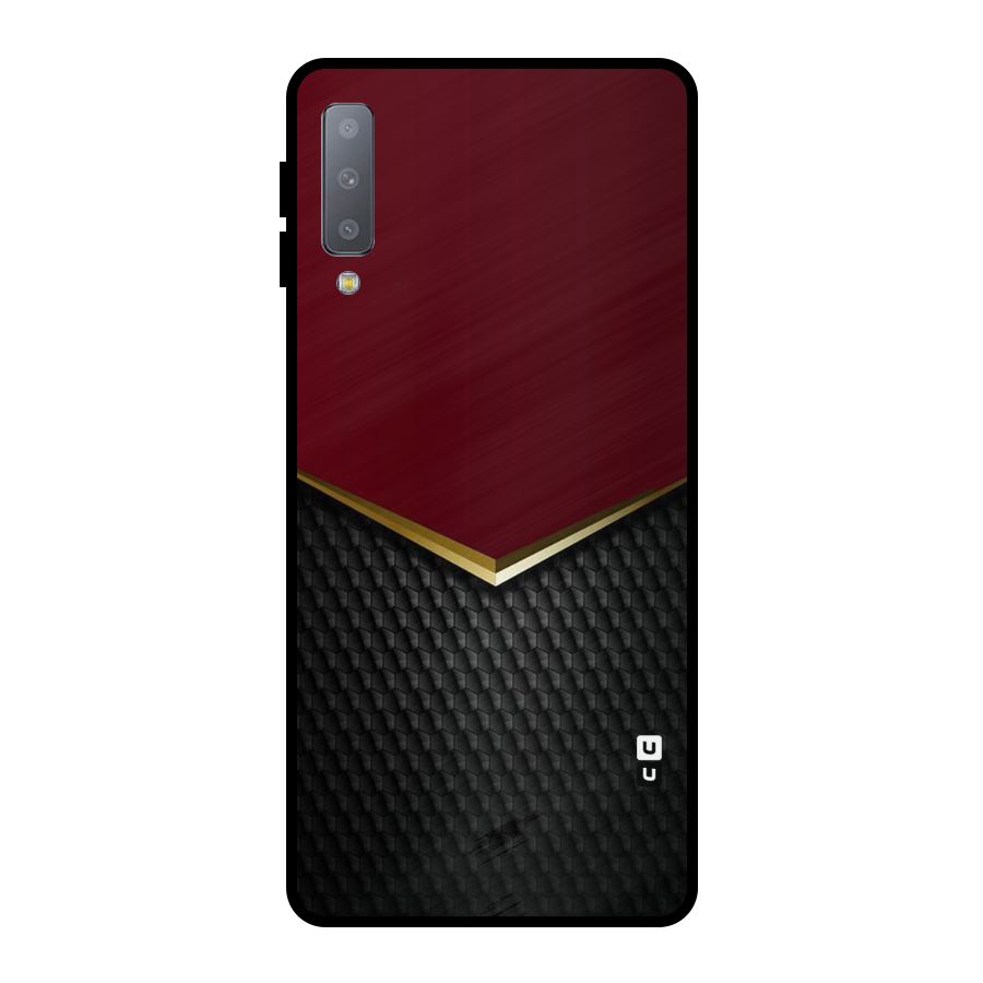 Rich Design Metal Back Case for Galaxy A7 (2018)