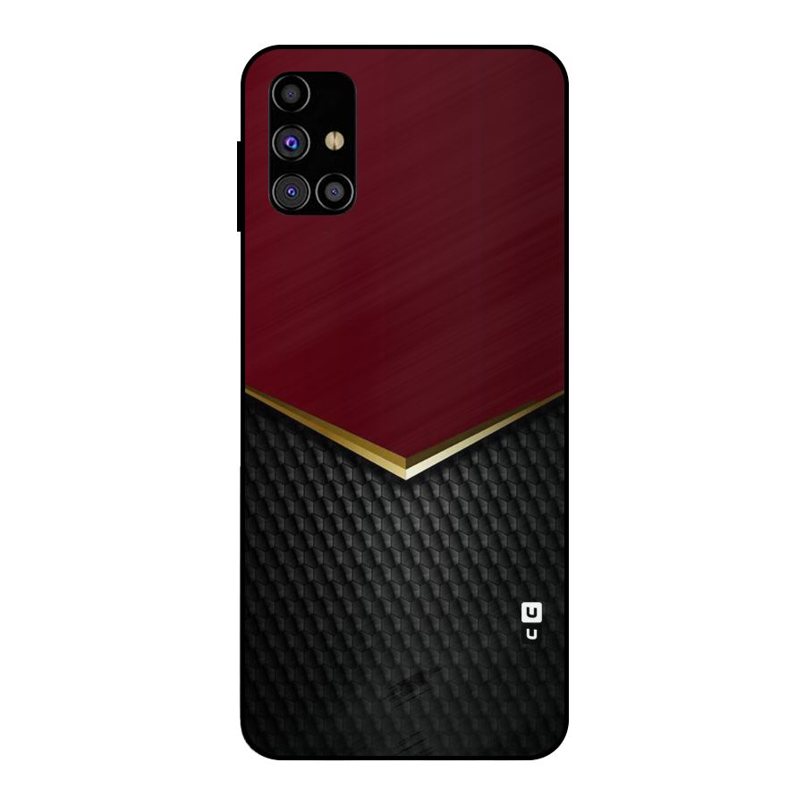 Rich Design Metal Back Case for Galaxy M31s