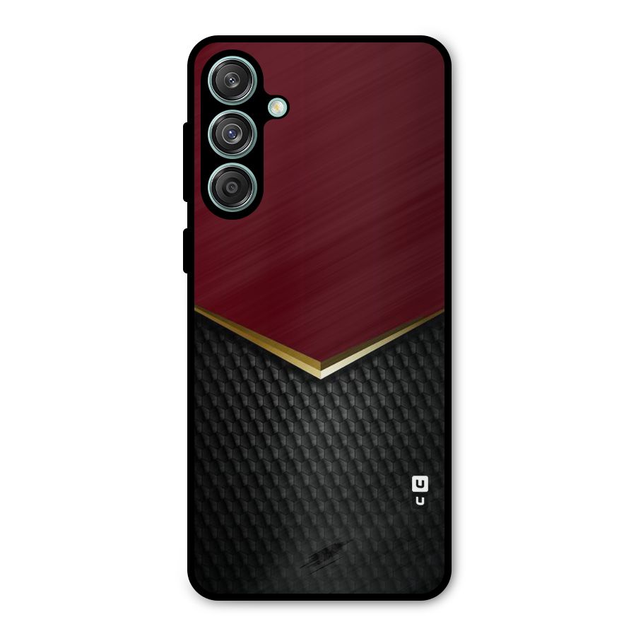 Rich Design Metal Back Case for Galaxy M55 5G