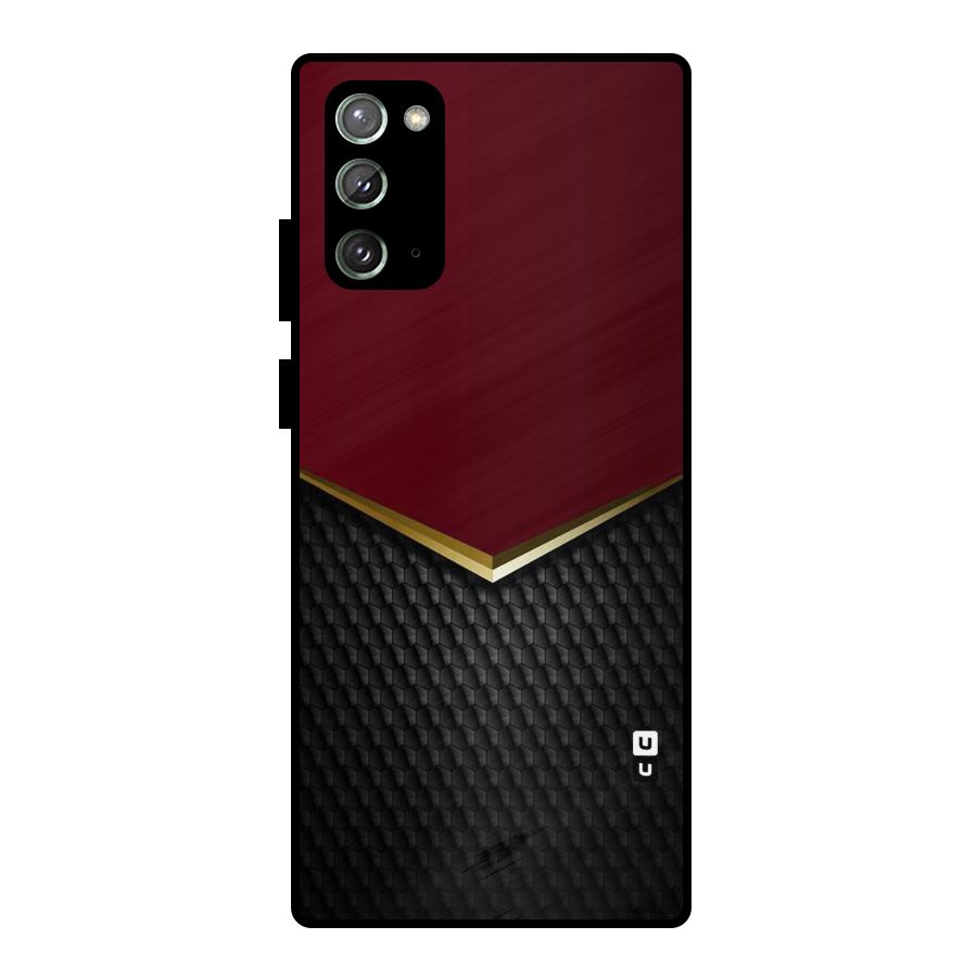 Rich Design Metal Back Case for Galaxy Note 20
