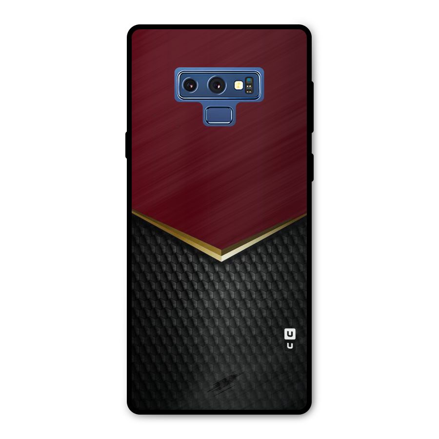 Rich Design Metal Back Case for Galaxy Note 9