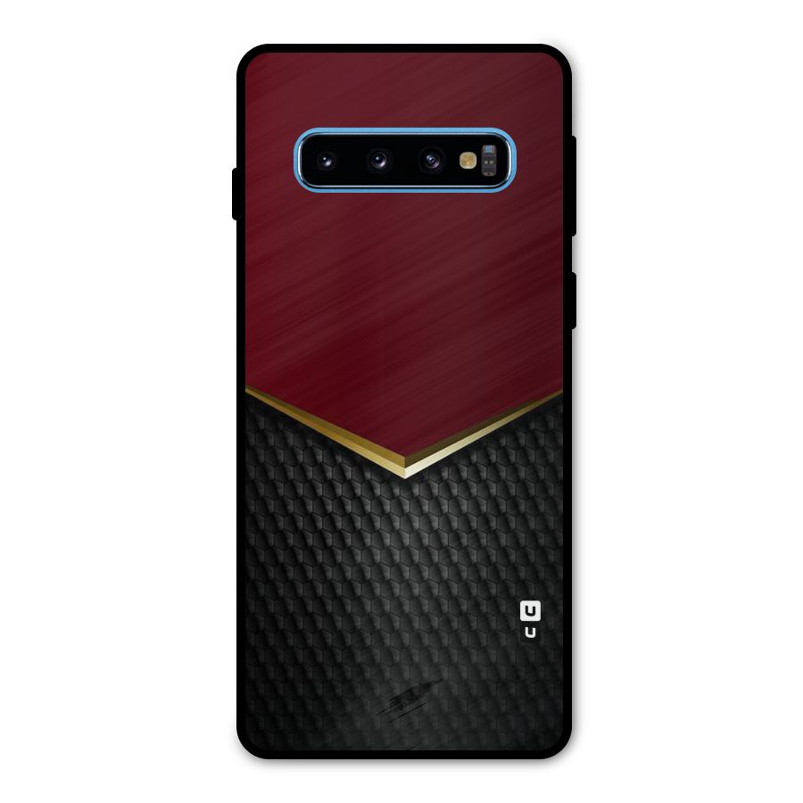 Rich Design Metal Back Case for Galaxy S10