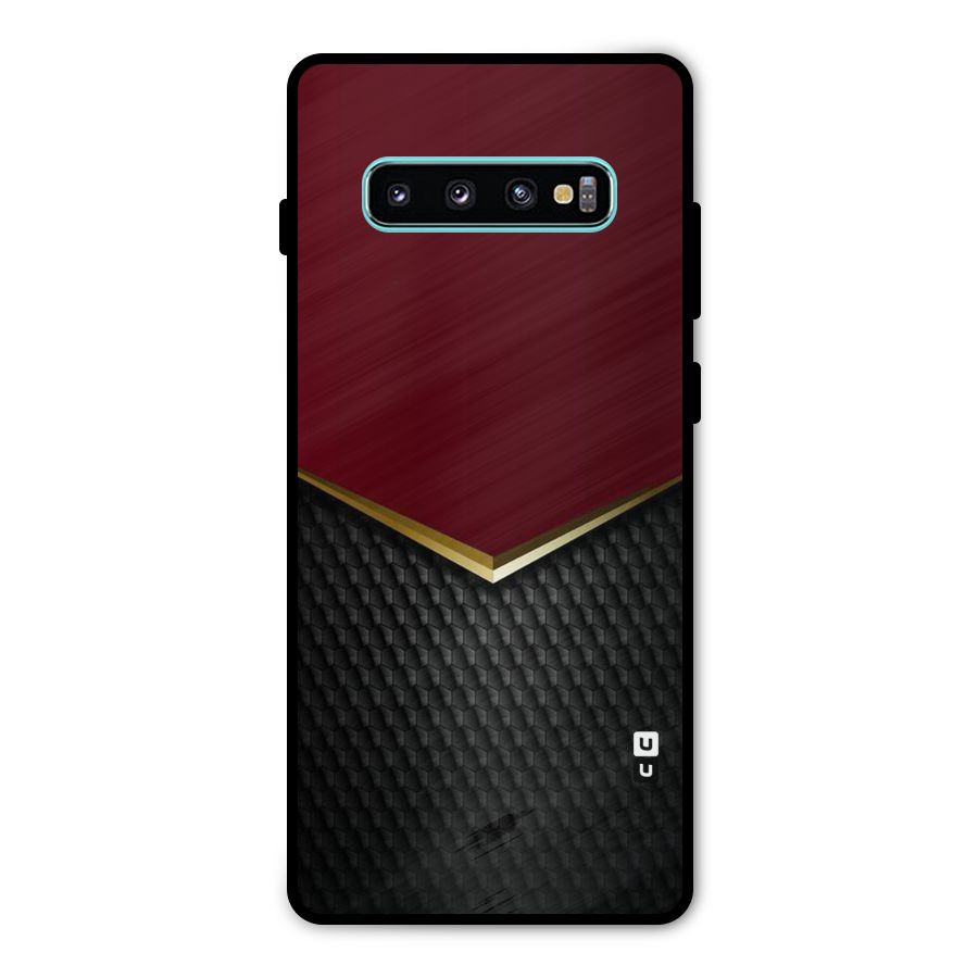Rich Design Metal Back Case for Galaxy S10 Plus