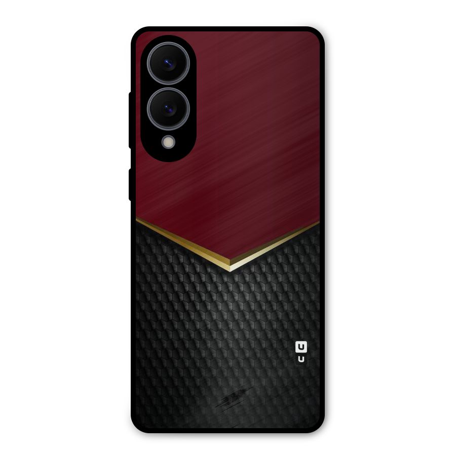 Rich Design Metal Back Case for Galaxy S25 Edge
