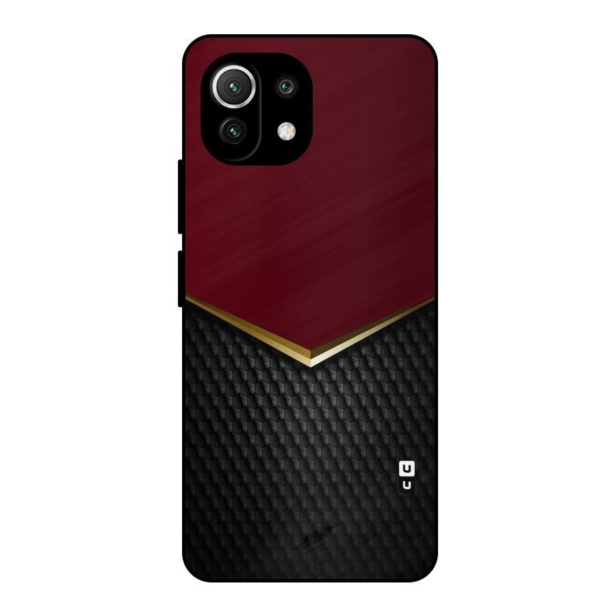 Rich Design Metal Back Case for Mi 11 Lite