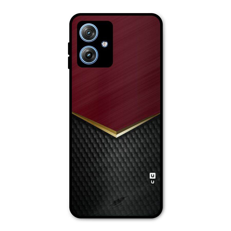 Rich Design Metal Back Case for Moto G54