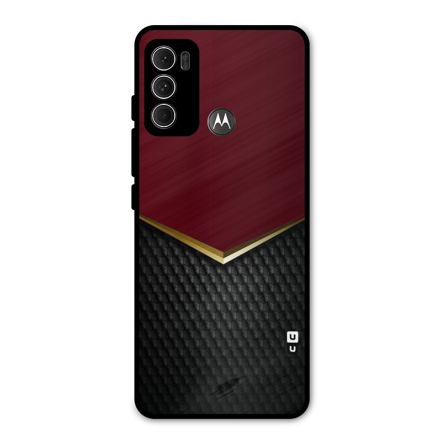Rich Design Metal Back Case for Moto G60