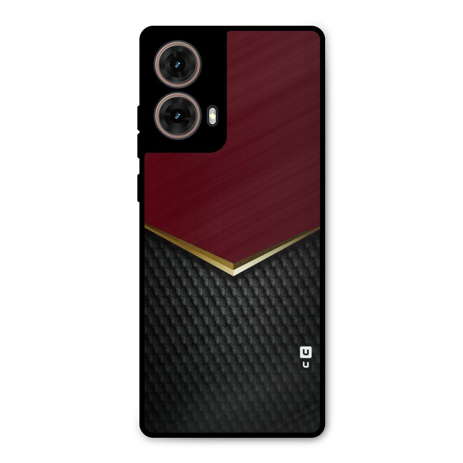 Rich Design Metal Back Case for Moto G85
