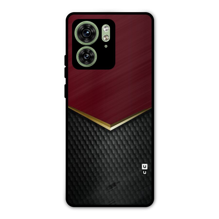 Rich Design Metal Back Case for Motorola Edge 40 5G