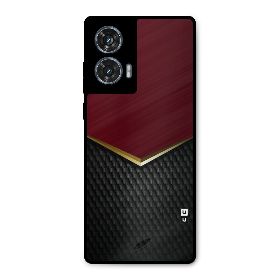 Rich Design Metal Back Case for Motorola Edge 50 Fusion