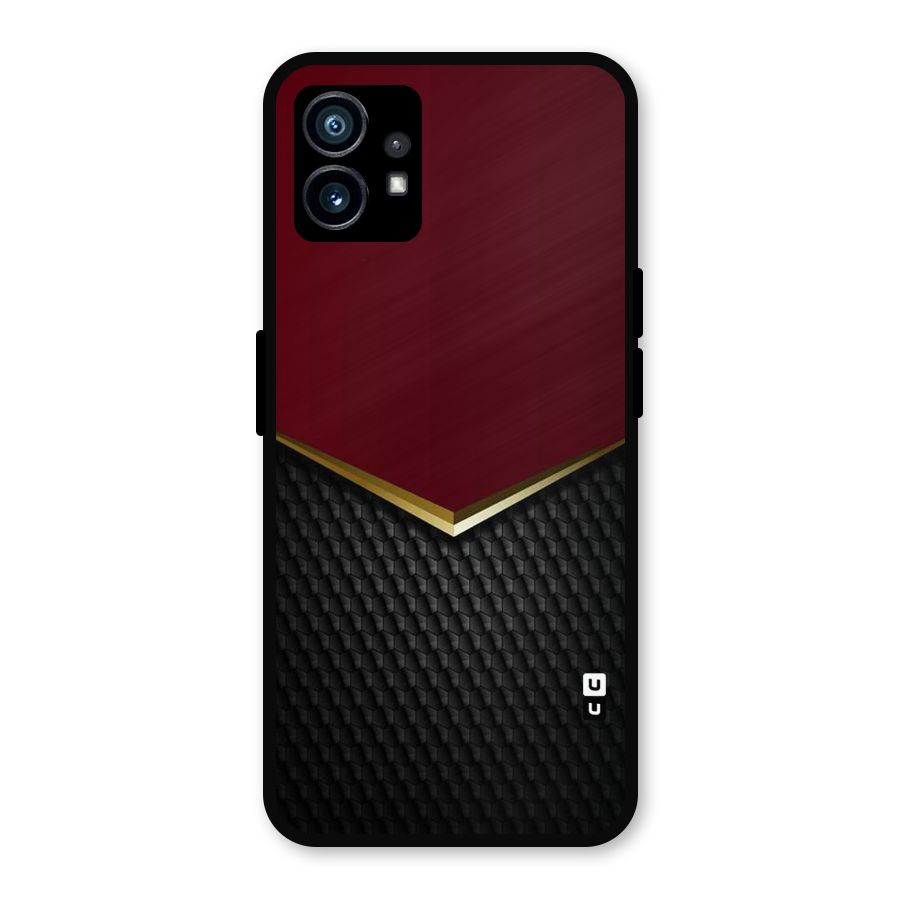 Rich Design Metal Back Case for Nothing Phone 1