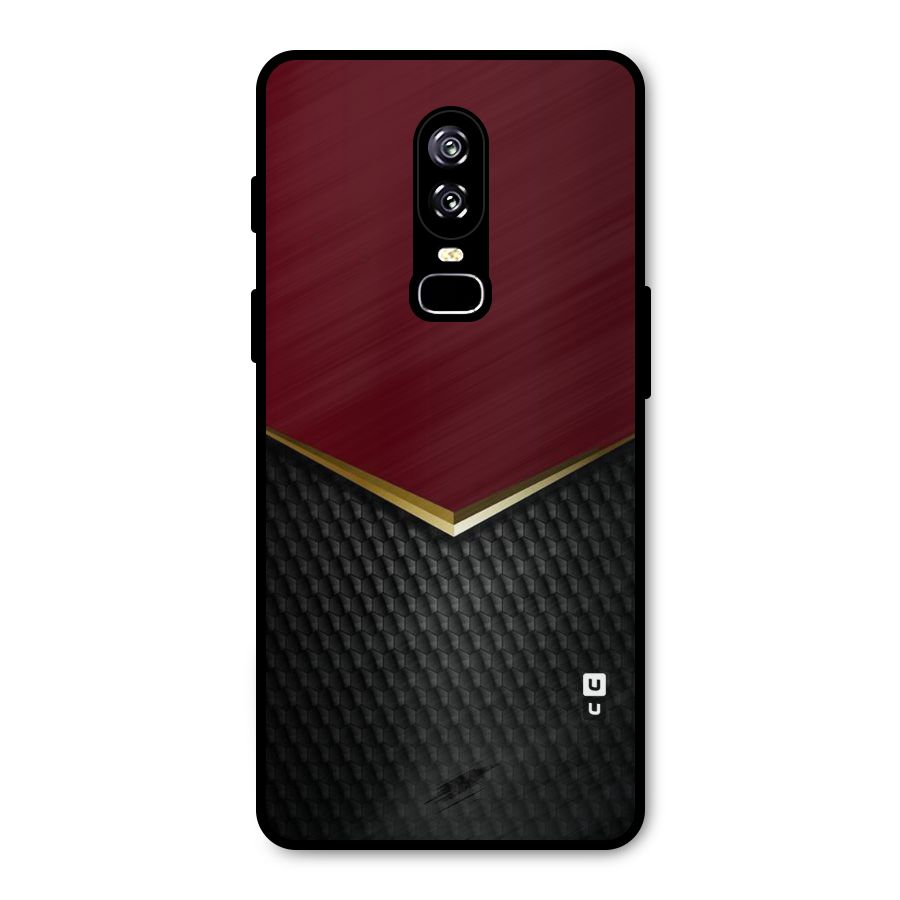Rich Design Metal Back Case for OnePlus 6