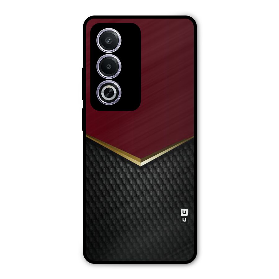Rich Design Metal Back Case for Oppo A3 Pro