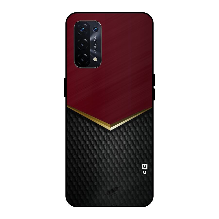 Rich Design Metal Back Case for Oppo A74 5G