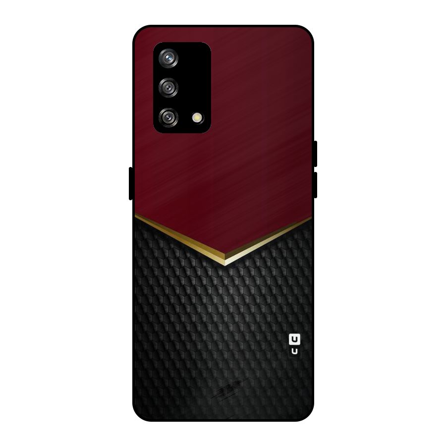 Rich Design Metal Back Case for Oppo F19